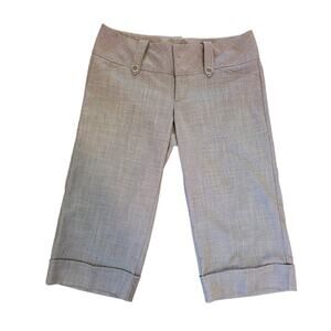 Spacegirlz Wide Waistband Wide Leg Cropped Capris y2k Womens Juniors 9